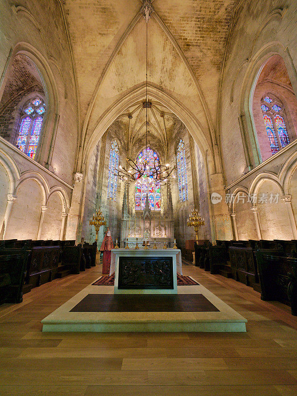 法国圣爱美浓教堂collégiale, eglise collégiale的祭坛